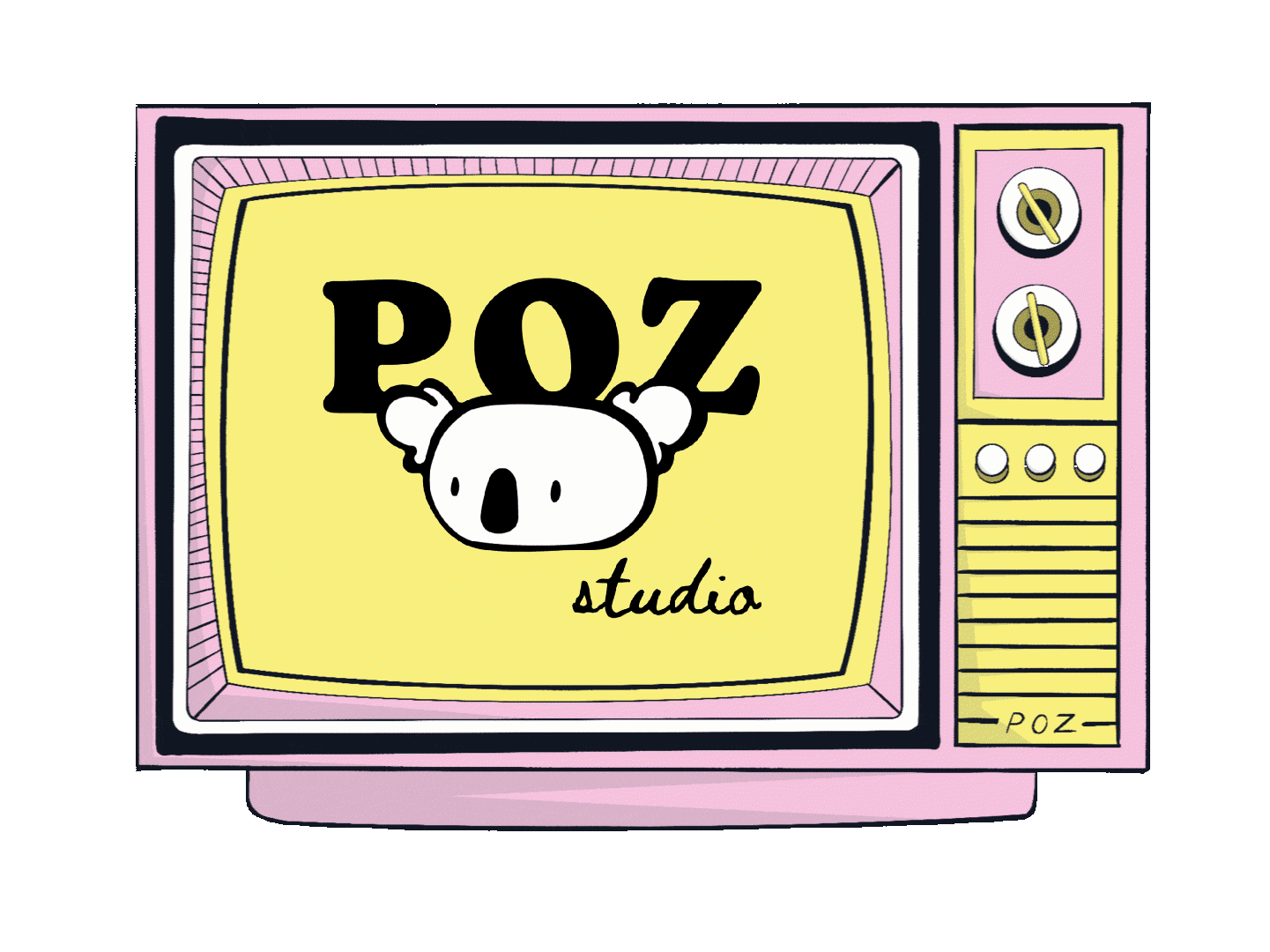 POZ Studio creative artwork animation